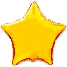 Ф Б/РИС 9" ЗВЕЗДА Металлик Gold(FM)