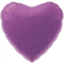 Р Б/РИС СЕРДЦЕ 18" Металлик Purple