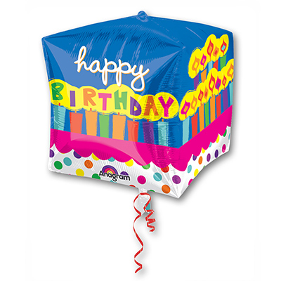 А 3D КУБ 15" HB Торт праздничный G20