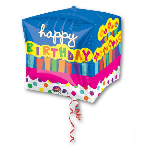 А 3D КУБ 15" HB Торт праздничный G20