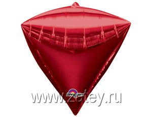 А 3D АЛМАЗ Б/РИС 17" Металлик Red