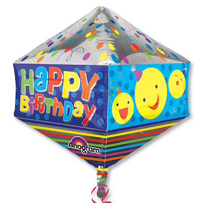 А 3D ЦИРКОН 17" HB Смайлики G20