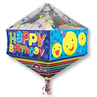 А 3D ЦИРКОН 17" HB Смайлики G20