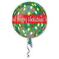 А 3D СФЕРА 16" Шары новогодние G20