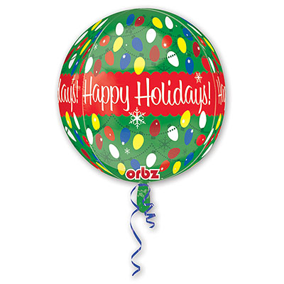 А 3D СФЕРА 16" Шары новогодние G20