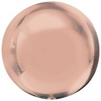 А 3D СФЕРА Б/РИС 16" Металлик Rose Gold