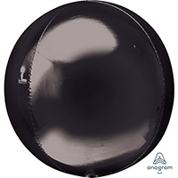 А 3D СФЕРА Б/РИС 16" Металлик Black