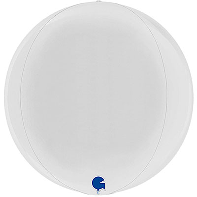 Г 3D СФЕРА Б/РИС 15" Пастель White