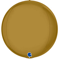 Г 3D СФЕРА Б/РИС 15" Сатин Gold