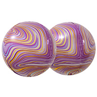 К 3D СФЕРА Б/РИС 15" Мрамор Purple