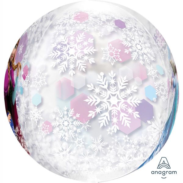 А 3D СФЕРА 16" Холодное сердце Clear G40