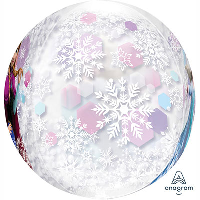 А 3D СФЕРА 16" Холодное сердце Clear G40