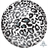 А 3D СФЕРА Б/РИС 16" Снежный барс Сафари
