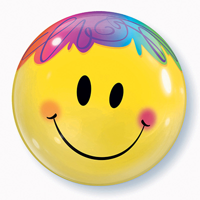 П BUBBLE 22" Улыбка яркая