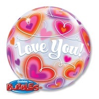 П BUBBLE 22" ILY Сердца
