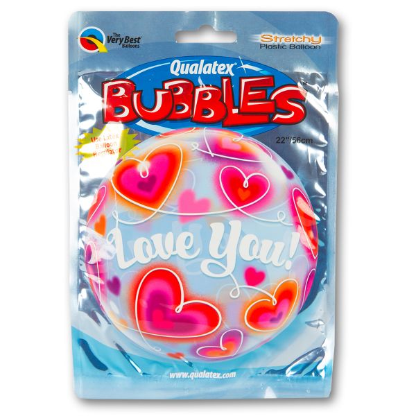 П BUBBLE 22" ILY Сердца