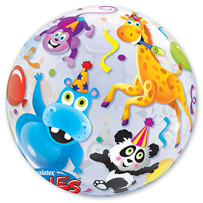 П BUBBLE 22" Вечеринка зверей