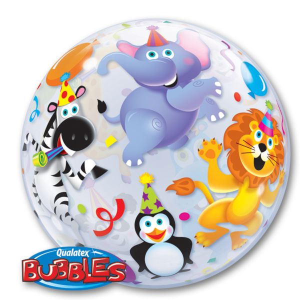 П BUBBLE 22" Вечеринка зверей