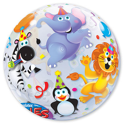 П BUBBLE 22" Вечеринка зверей