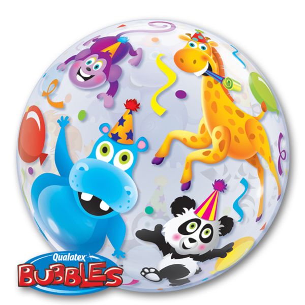П BUBBLE 22" Вечеринка зверей