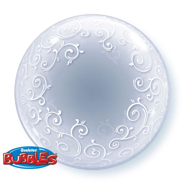 П BUBBLE DECO 24" Узор филигранный