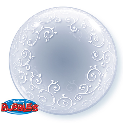 П BUBBLE DECO 24" Узор филигранный