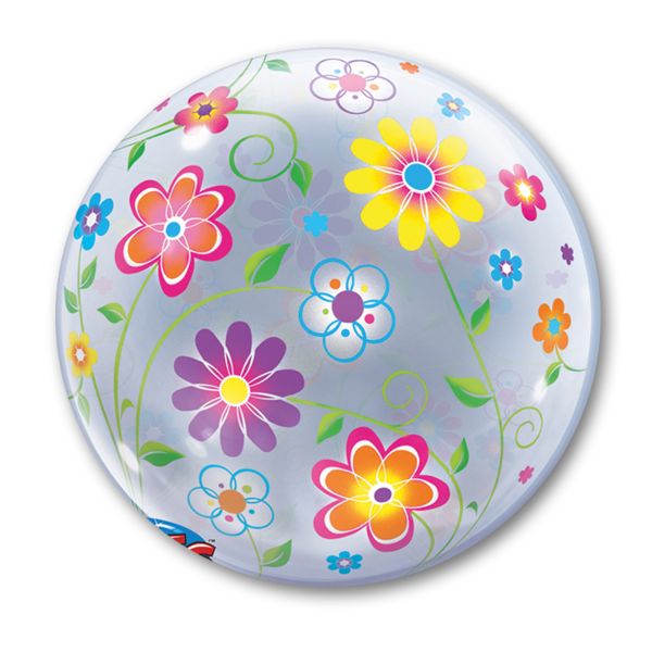 П BUBBLE 22" Цветочный узор Уп