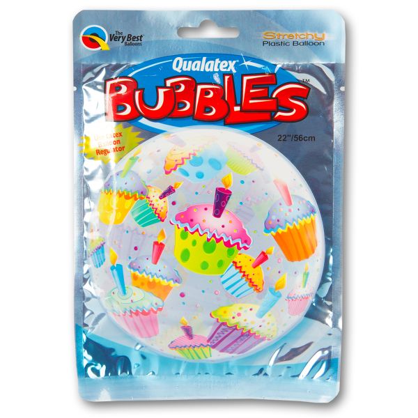 П BUBBLE 22" Кексы разноцветные