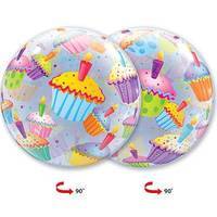 П BUBBLE 22" Кексы разноцветные