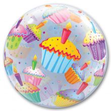 П BUBBLE 22" Кексы разноцветные