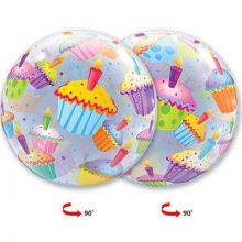 П BUBBLE 22" Кексы разноцветные