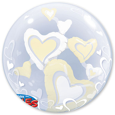 П BUBBLE ИНСАЙДЕР Парящие Сердца Ivory