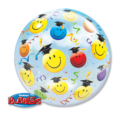 П BUBBLE 22" Улыбка Выпускник