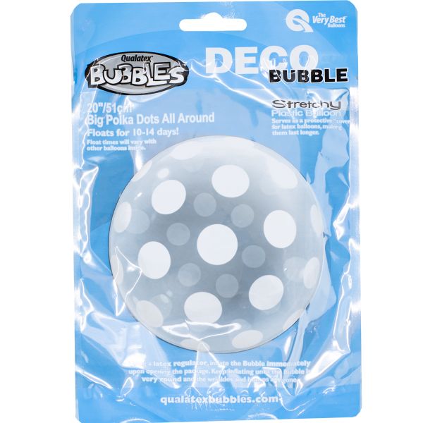 П BUBBLE DECO 20" Горошек крупный