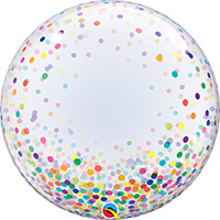 П BUBBLE DECO 24" Конфетти разноцветное