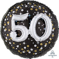 А ДЖАМБО HB Sparkling Birthd 50 gold P75