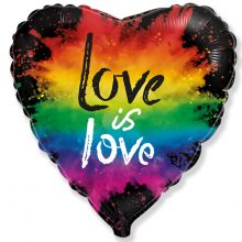 Ф 18" LOVE IS LOVE