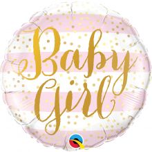 П 18" Baby Girl полосы розовые