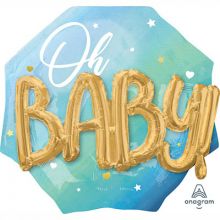 А ДЖАМБО Oh Baby Буквы 3D мальчик P75