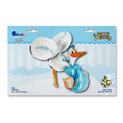  Аист и малыш мальчик