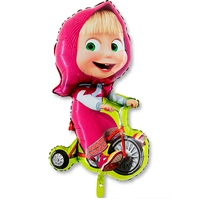  Маша на велосипеде