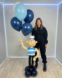 Моряк из шаров