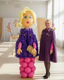 Фигура из шаров по фото