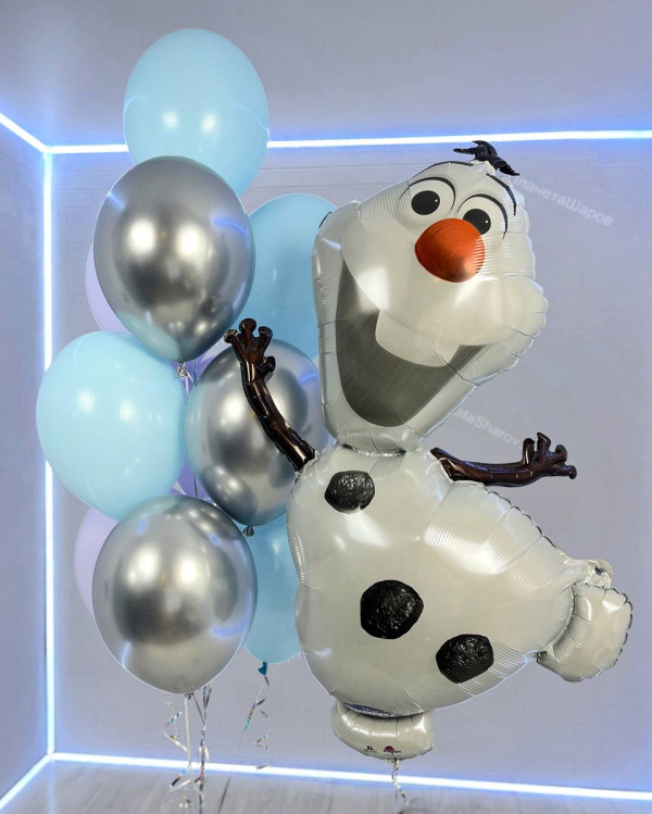 Олаф - фонтан из шаров