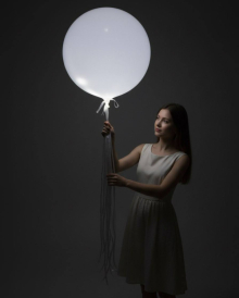 Большие шары с подсветкой