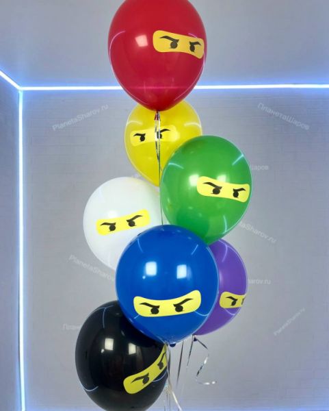 Фонтан шаров ниндзя