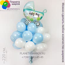 Облако шаров для мальчика