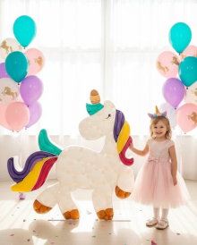 Единорожка из шаров