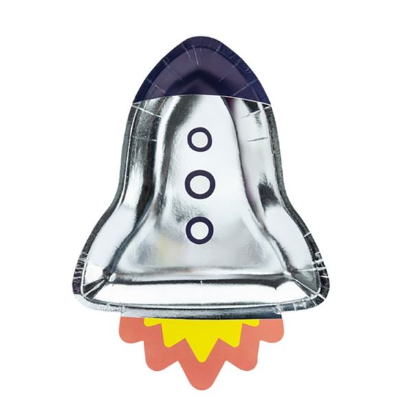 Тарелка Космос ф/принт 29см 6шт/PD