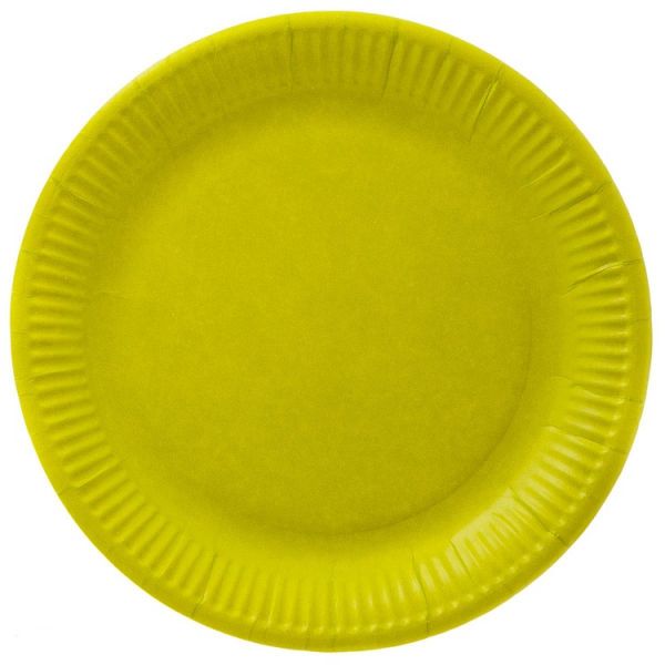Тарелка ЭКО Lime Green 23см 8шт/P